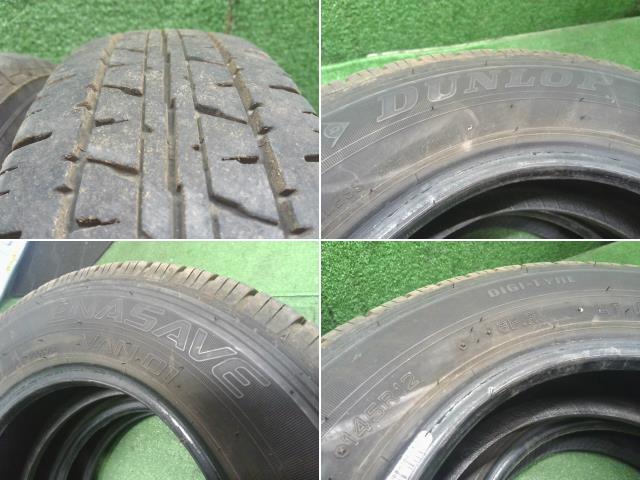【中古】夏  サマータイヤ 　23年製 12インチ　145/80R12　ブルーアース バン RY55　LT 自社品番250511