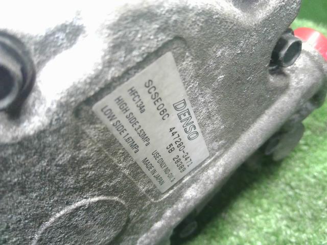 【中古】ムーヴ DBA-LA160S エアコン AC コンプレッサー 88320-B2100- 自社品番250523 S28