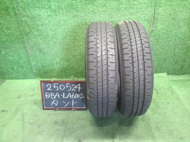【中古】14インチ 夏 ノーマルタイヤ 155/65R14 2本 ブリヂストン 25年製  自社品番250524