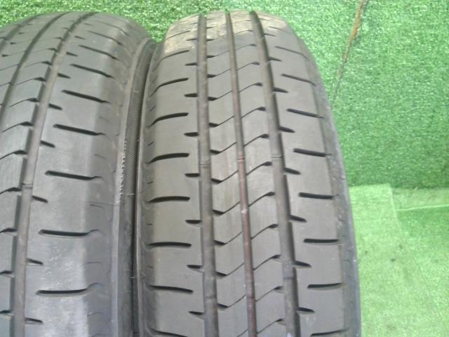 【中古】14インチ 夏 ノーマルタイヤ 155/65R14 2本 ブリヂストン 25年製  自社品番250524