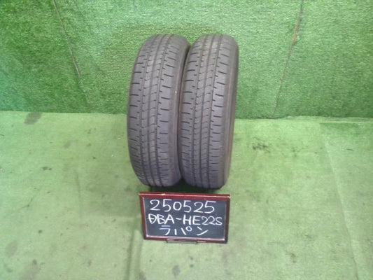 【中古】14インチ 夏 ノーマルタイヤ 155/65R14 2本 ブリヂストン 23年製 自社品番250525