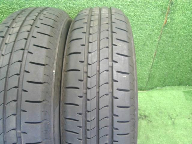 【中古】14インチ 夏 ノーマルタイヤ 155/65R14 2本 ブリヂストン 23年製 自社品番250525