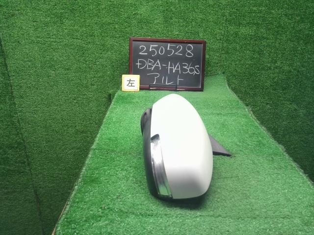 【中古】アルト DBA-HA36S 左ドアミラー サイドミラー  84702-74P50-Z7T 自社品番250528 Z7T