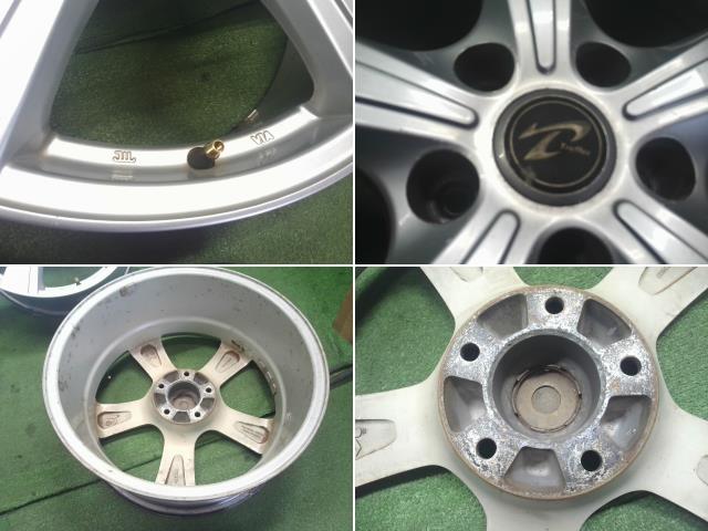 【中古】Treffer 18インチ アルミホイール 4本  自社品番250531