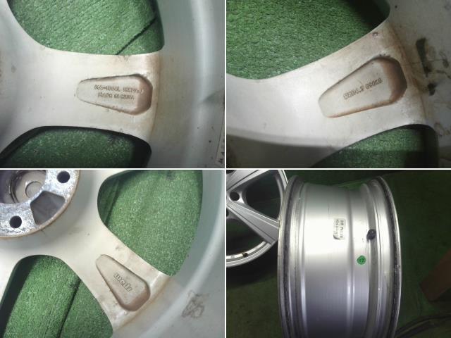 【中古】Treffer 18インチ アルミホイール 4本  自社品番250531