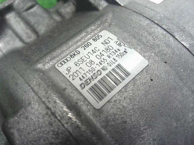 【中古】アウディ A4 DBA-8KCDN Ａ／Ｃコンプレッサー  自社品番250541