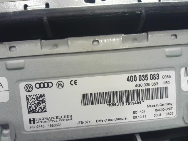 【中古】アウディ A4 DBA-8KCDN オーディオアンプ  自社品番250541