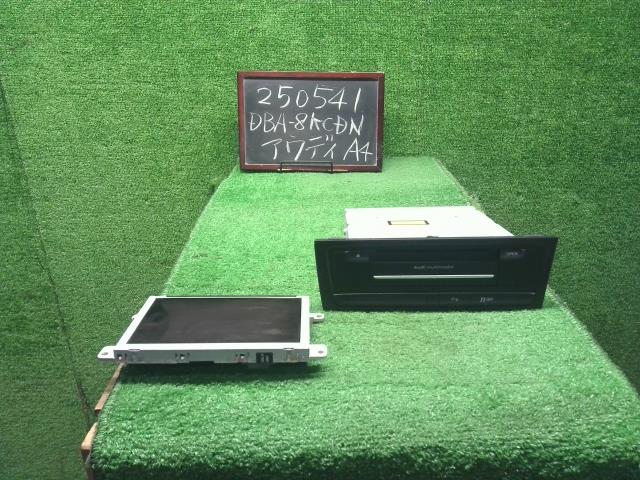 【中古】アウディ A4 DBA-8KCDN カーナビゲーション  自社品番250541