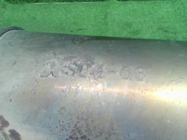 【中古】ミニキャブ GBD-U62T リアマフラー 1571A885 自社品番250543 W37