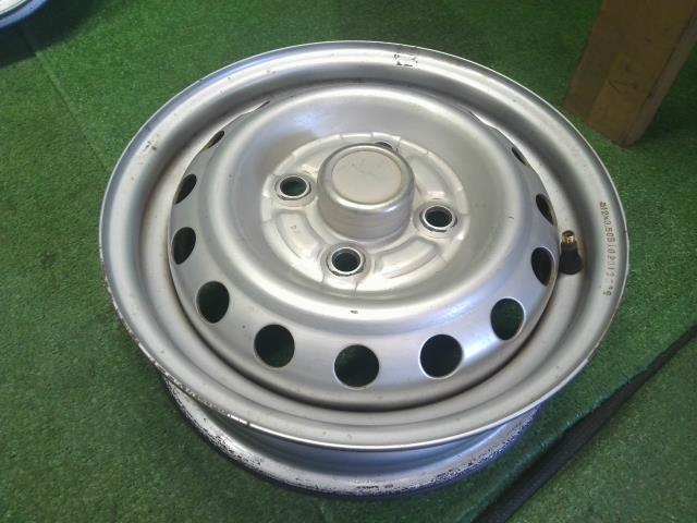 【中古】ミニキャブ GBD-U62T 12インチ　純正　スチールホイール　4本 自社品番250543 W37