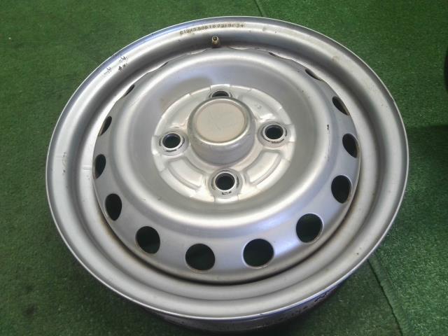 【中古】ミニキャブ GBD-U62T 12インチ　純正　スチールホイール　4本 自社品番250543 W37