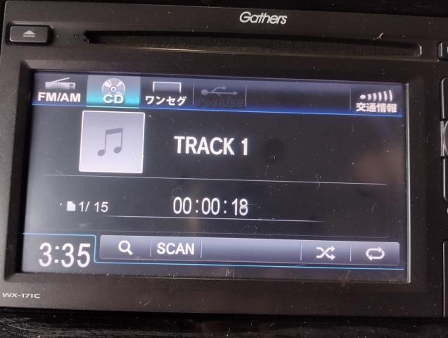 【中古】Ｎ－ＷＧＮ DBA-JH2 ギャザーズ 純正 オーディオ WX-171C 自社品番250549 NH875P