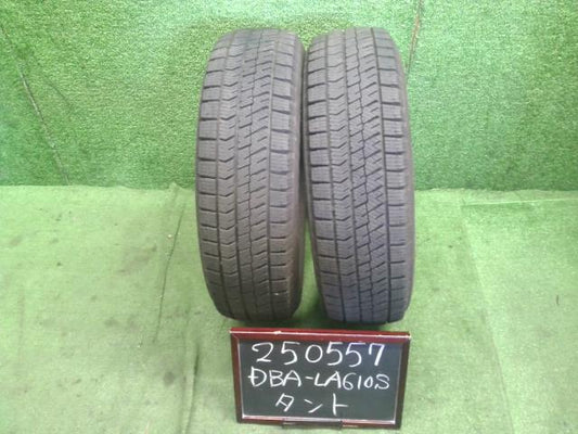 【中古】14インチ 冬 スタッドレスタイヤ 155/65R14 2本 ブリヂストン BLIZZAK VRX2 24年製 自社品番250557