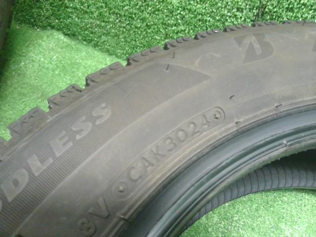 【中古】14インチ 冬 スタッドレスタイヤ 155/65R14 2本 ブリヂストン BLIZZAK VRX2 24年製 自社品番250557