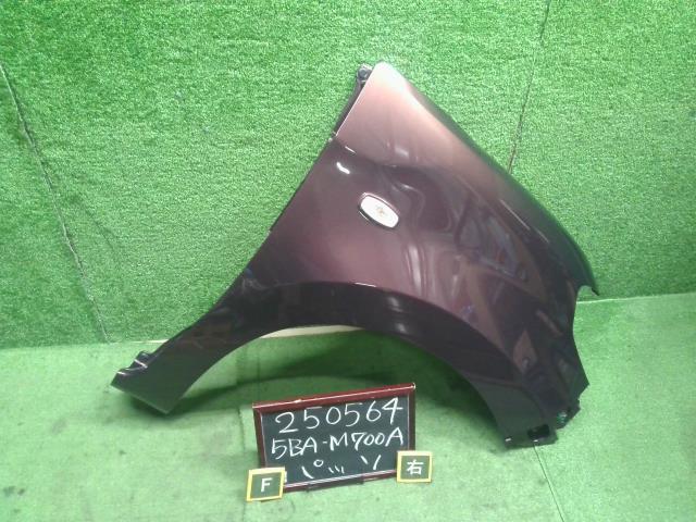 【中古】パッソ 5BA-M700A 右 フロントフェンダー 53811-B1260 自社品番250564 R59
