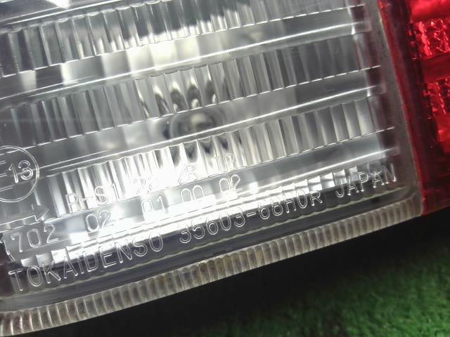 【中古】エブリィ HBD-DA17V 右テールランプ  ブレーキランプ　自社品番250565 26U