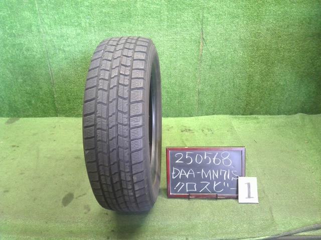 【中古】16インチ 冬 スタッドレスタイヤ 1本 175/60R16 グッドイヤー 24年製   自社品番250568