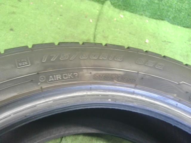 【中古】16インチ 冬 スタッドレスタイヤ 1本 175/60R16 グッドイヤー 24年製   自社品番250568