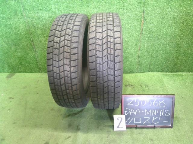 【中古】16インチ 冬 スタッドレスタイヤ 2本 175/60R16 グッドイヤー 24年製 自社品番250568