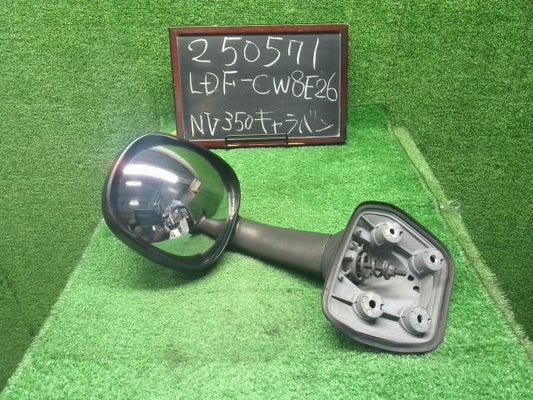【中古】NV350キャラバン LDF-CW8E26 左フェンダーミラー サイドミラー 96330-3XA0A 自社品番250571 QM1