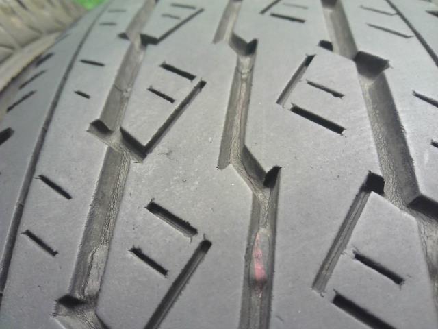 【中古】15インチ 夏 ノーマルタイヤ 195/80R15 ブリヂストン 23年製 V600 自社品番250571