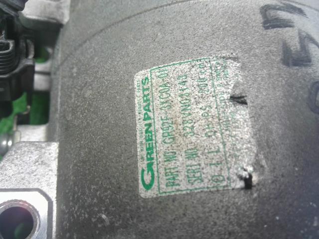 【中古】NV350キャラバン LDF-CW8E26 エアコン AC コンプレッサー 92600-3XC0A 自社品番250571 QM1