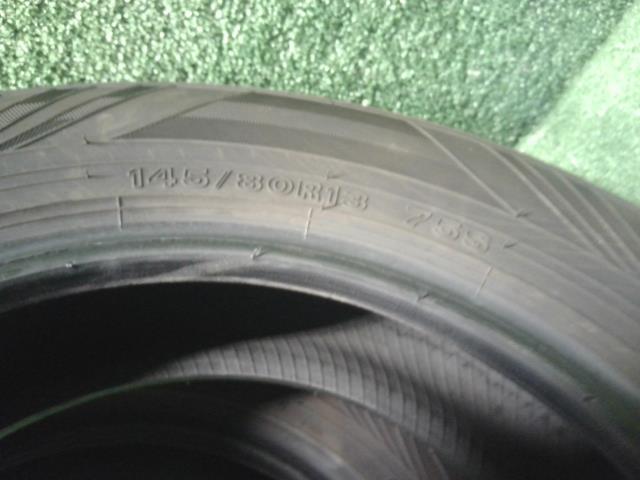 【中古】13インチ 夏 ノーマルタイヤ 145/80R13 4本 オートバックス 24年製  自社品番250572