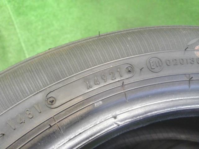 【中古】14インチ　サマー　夏　タイヤ　21年製　155／65R14　ダンロップ　エナセーブ　EC300  自社品番250594