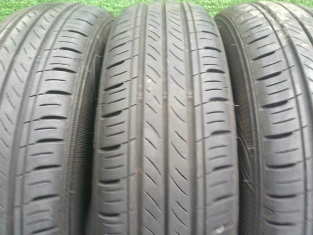 【中古】14インチ　サマー　夏　タイヤ　21年製　155／65R14　ダンロップ　エナセーブ　EC300  自社品番250594