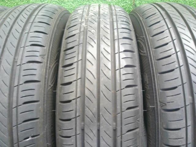 【中古】14インチ　サマー　夏　タイヤ　21年製　155／65R14　ダンロップ　エナセーブ　EC300  自社品番250594