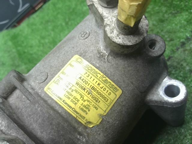 【中古】Ｒ２ ABA-RC1　エアコン　コンプレッサー　Ａ／Ｃコンプレッサー 73111KJ010 自社品番250594 02C