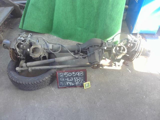 【中古】ランドクルーザープラド Q-LJ78G フロント　アクスル　デフ　ホーシング　43110-60192 自社品番250598 183