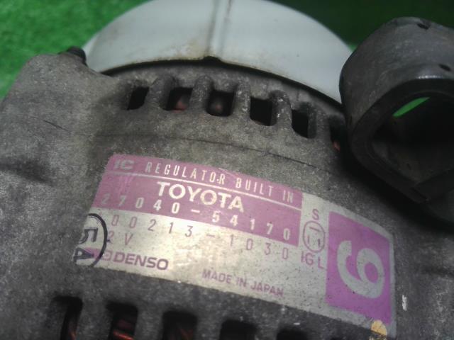 【中古】ランドクルーザープラド Q-LJ78G オルタネーター ダイナモ 27060-54030 自社品番250598 183