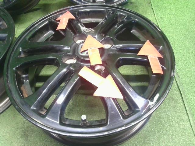 【中古】Ｎ－ＢＯＸ DBA-JF1 純正 アルミホイール 14インチ 4本 自社品番250599