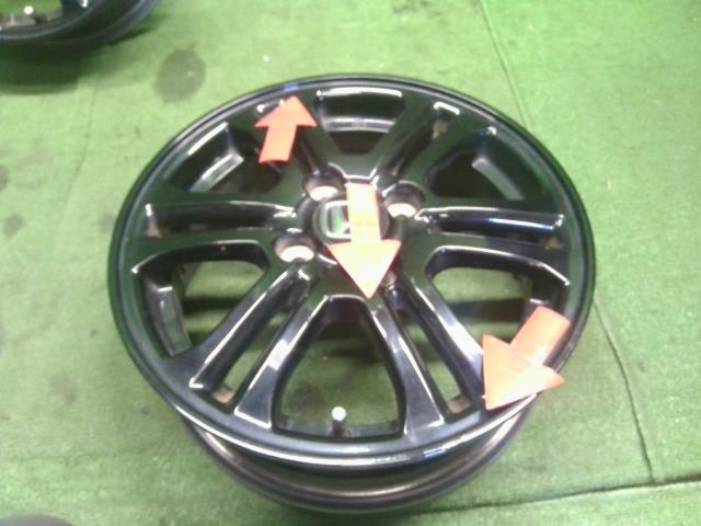 【中古】Ｎ－ＢＯＸ DBA-JF1 純正 アルミホイール 14インチ 4本 自社品番250599