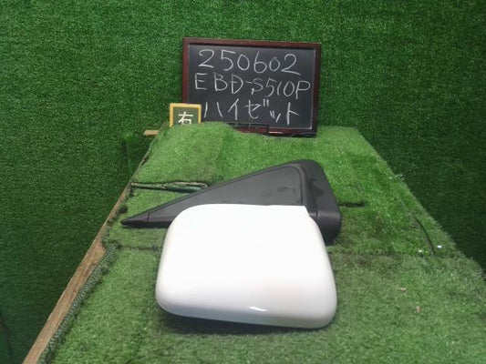 【中古】ハイゼット EBD-S510P 右ドアミラー サイドミラー 87910-B5090-A1 自社品番250602 W19