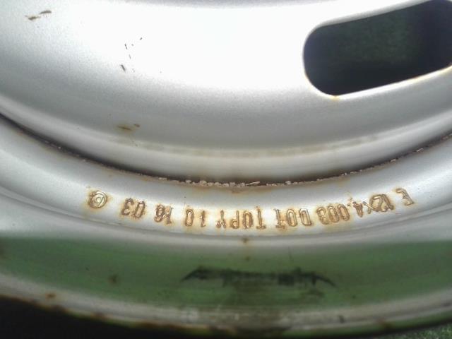 【中古】ハイゼット EBD-S510P 12インチ スチールホイール  自社品番250602 W19