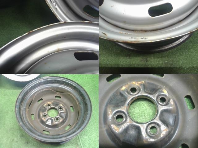 【中古】ハイゼット EBD-S510P 12インチ スチールホイール  自社品番250602 W19
