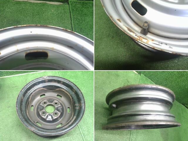 【中古】ハイゼット EBD-S510P 12インチ スチールホイール  自社品番250602 W19