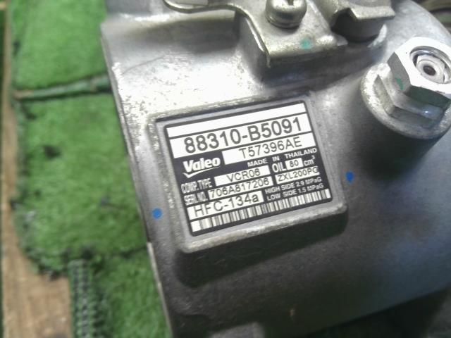 【中古】ハイゼット EBD-S510P　エアコンコンプレッサー　Ａ／Ｃコンプレッサー 88320-B5050 自社品番250602 W19