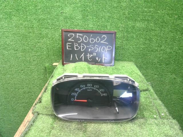 【中古】ハイゼット EBD-S510P スピードメーター 83800-B5442 自社品番250602 W19