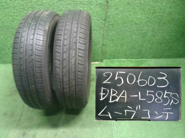 【中古】14インチ 夏 ノーマルタイヤ 155/65R14 2本 23年製 ヨコハマ BluEarth－Es ES32 自社品番250603