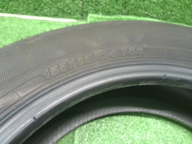 【中古】14インチ 夏 ノーマルタイヤ 155/65R14 2本 23年製 ヨコハマ BluEarth－Es ES32 自社品番250603