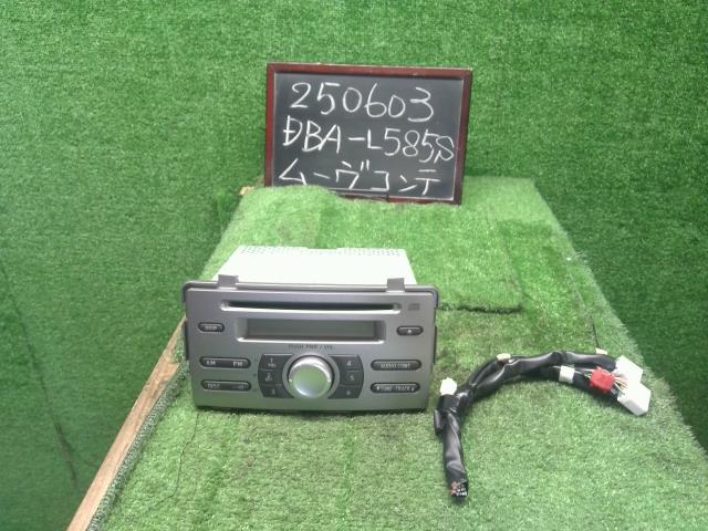 【中古】ムーヴコンテ DBA-L585S オーディオ 86180-B2400-B0 自社品番250603 T23