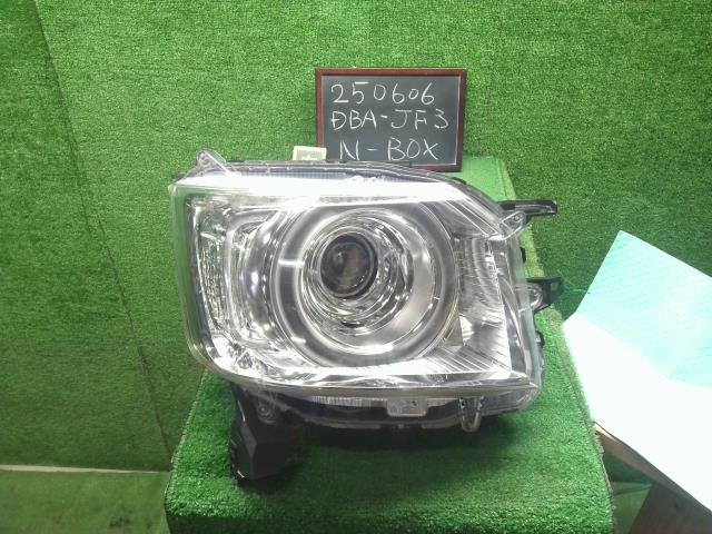 【中古】Ｎ－ＢＯＸ DBA-JF3 右ヘッドランプ ヘッドライト 自社品番250606 NH830M
