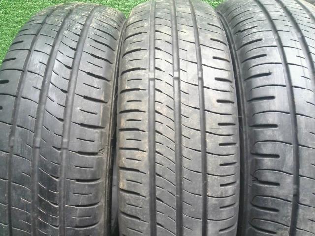 【中古】21年製 サマー タイヤ 155/65R14 ダンロップ　ENASAVE EC204 　自社品番250606 NH830M