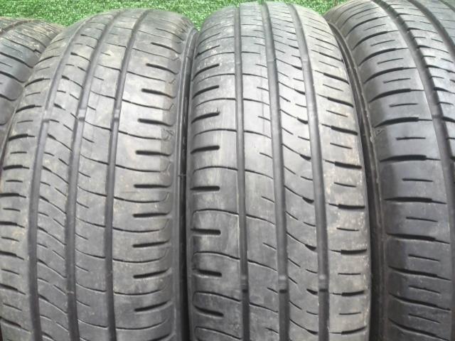 【中古】21年製 サマー タイヤ 155/65R14 ダンロップ　ENASAVE EC204 　自社品番250606 NH830M