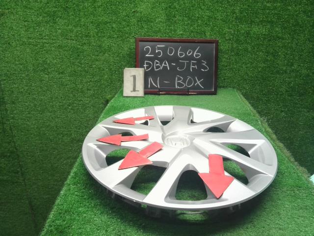 【中古】Ｎ－ＢＯＸ DBA-JF3  14インチ　ホイールキャップ No1  自社品番250606 NH830M