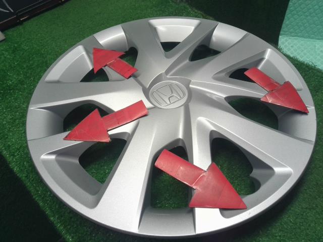 【中古】Ｎ－ＢＯＸ DBA-JF3 14インチ　ホイールキャップ　No2  自社品番250606 NH830M