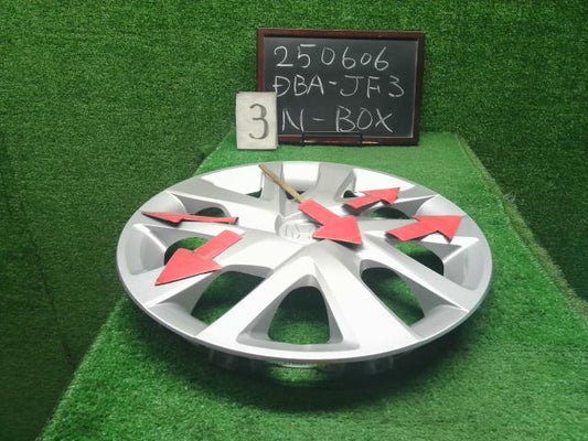 【中古】Ｎ－ＢＯＸ DBA-JF3　14インチ  ホイールキャップ　No3  自社品番250606 NH830M